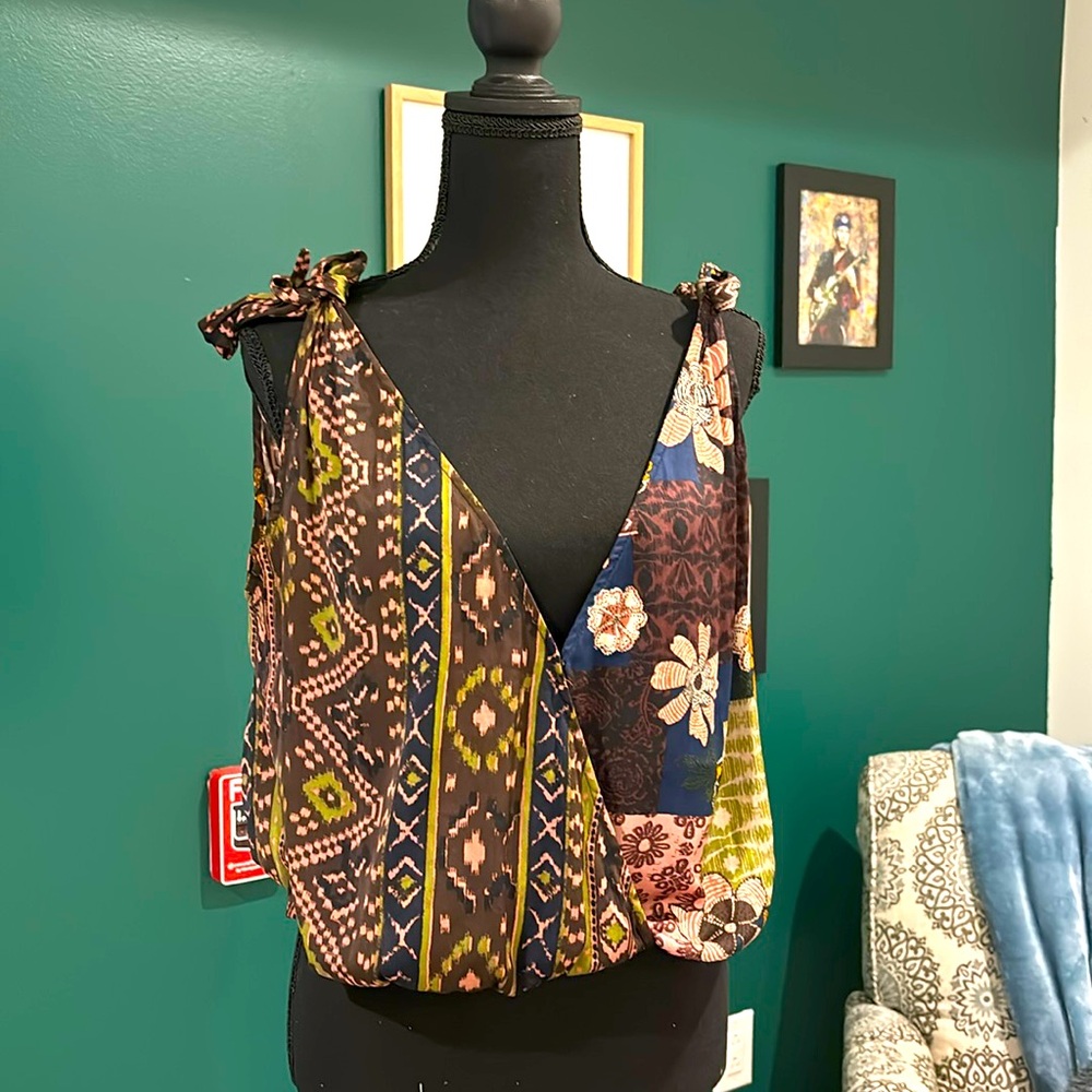 FREE PEOPLE Floral top